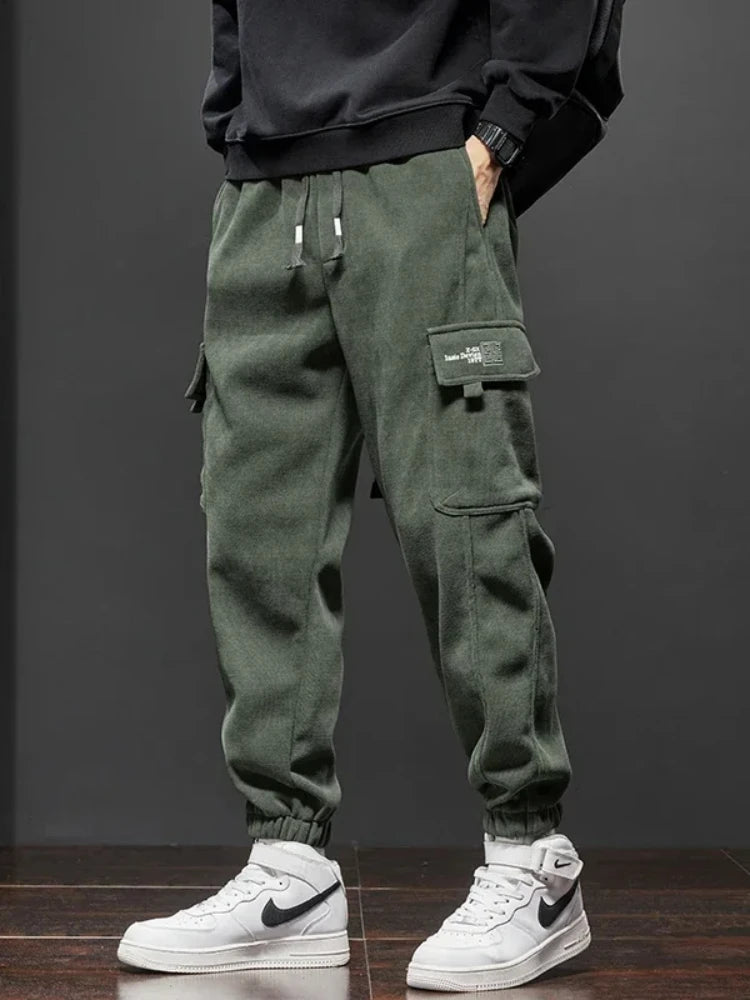 Spring Autumn New Style Elastic Waist Casual Pants for Men