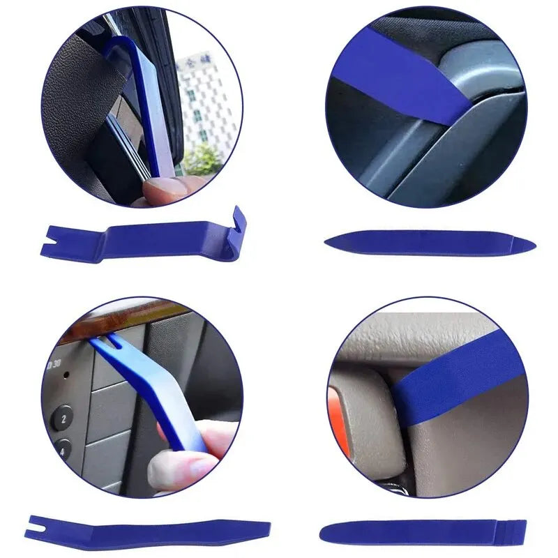 5PCs Car Audio Trim Removal Tool Kit Anti-Scratch Pry Applicable Car Door Panel and Audio Dashboard