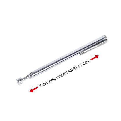 Mini Portable Telescopic Magnetic Pen Handy Tool with Light