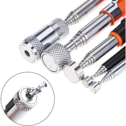 Mini Portable Telescopic Magnetic Pen Handy Tool with Light