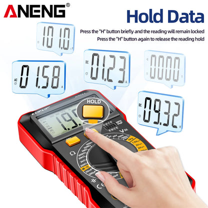 ANENG SZ304 Multifunction Digital Multimete True RMS Handheld High Precision Tester NCV AC/DC Votage Current Resistance Ohm Tool