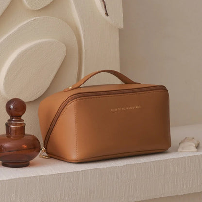 Cosmetic Bag PU Leather Large-capacity