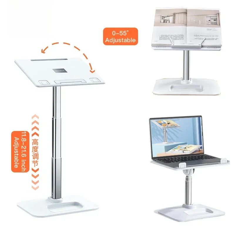 Eary Portable Laptop Stand for Desk Adjustable Height Table Desk