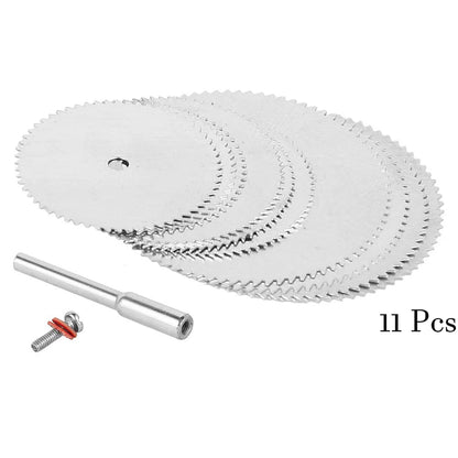 Galacok 11 Pcs Mini Circular Saw Blade