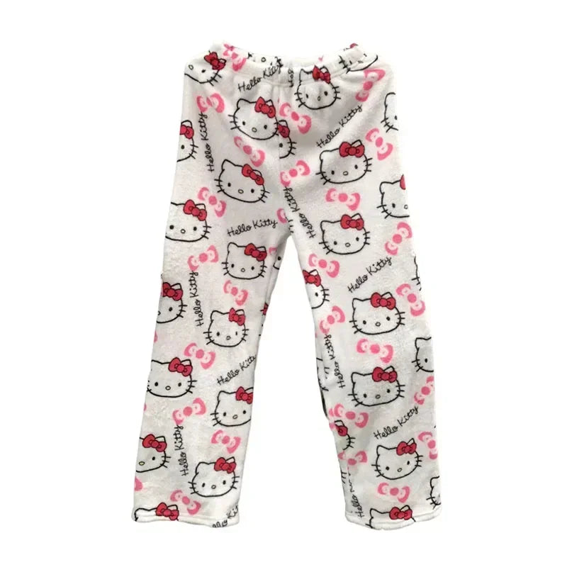 Thicken Hello Kitty Pajama Pants