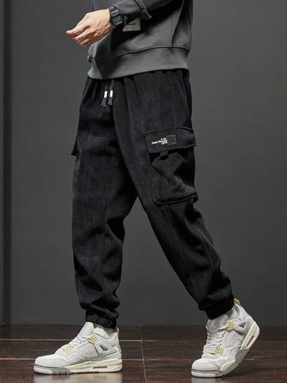 Spring Autumn New Style Elastic Waist Casual Pants for Men