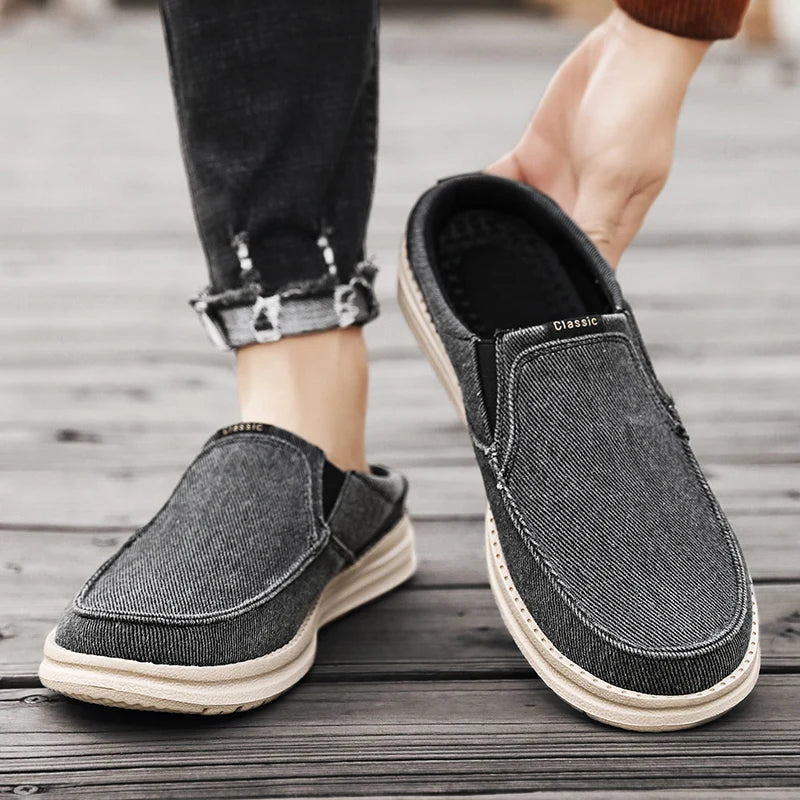 Men's Casual Shoes Canvas Breathable Loafers