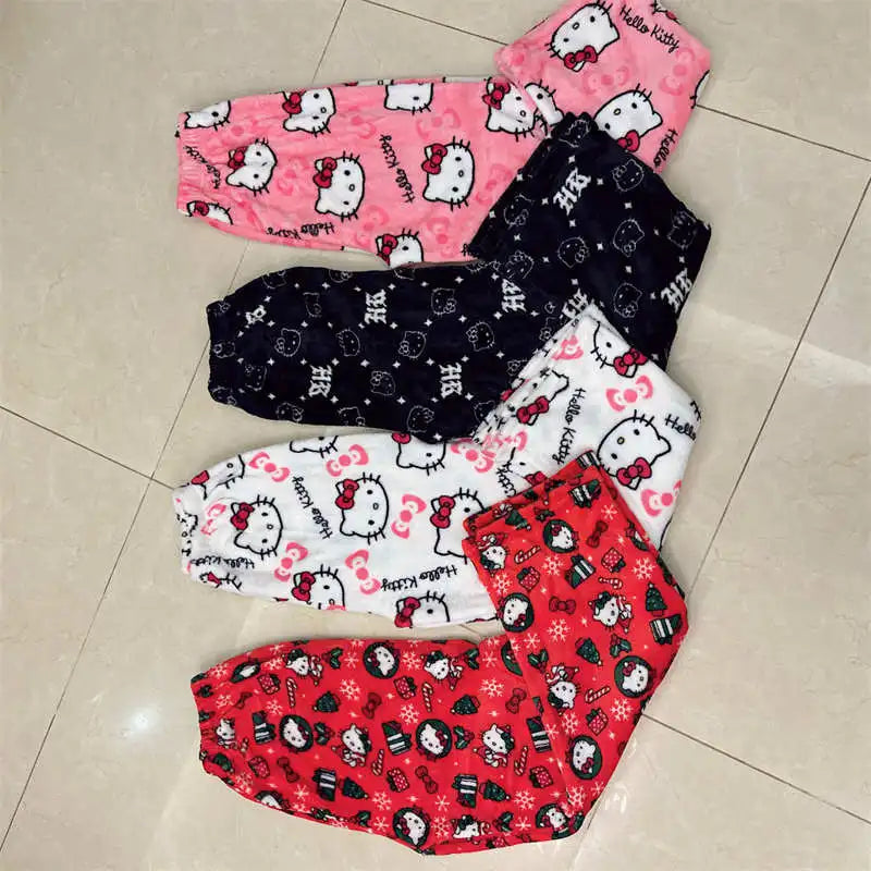 Thicken Hello Kitty Pajama Pants