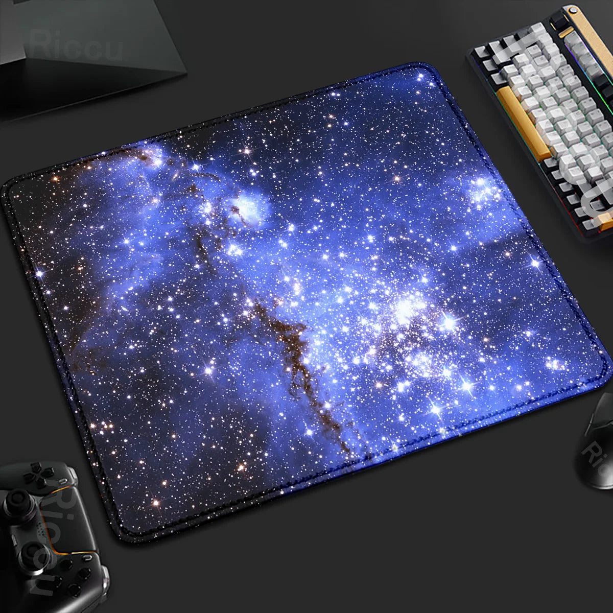 XS Small Desk Mats Natural Rubber MousePad 18x22cm