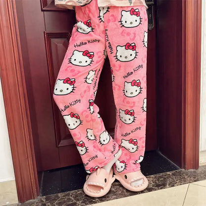 Thicken Hello Kitty Pajama Pants