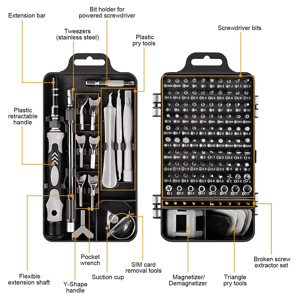 Screwdriver Set  Magnetic Torx Phillips Screw Bit Kit