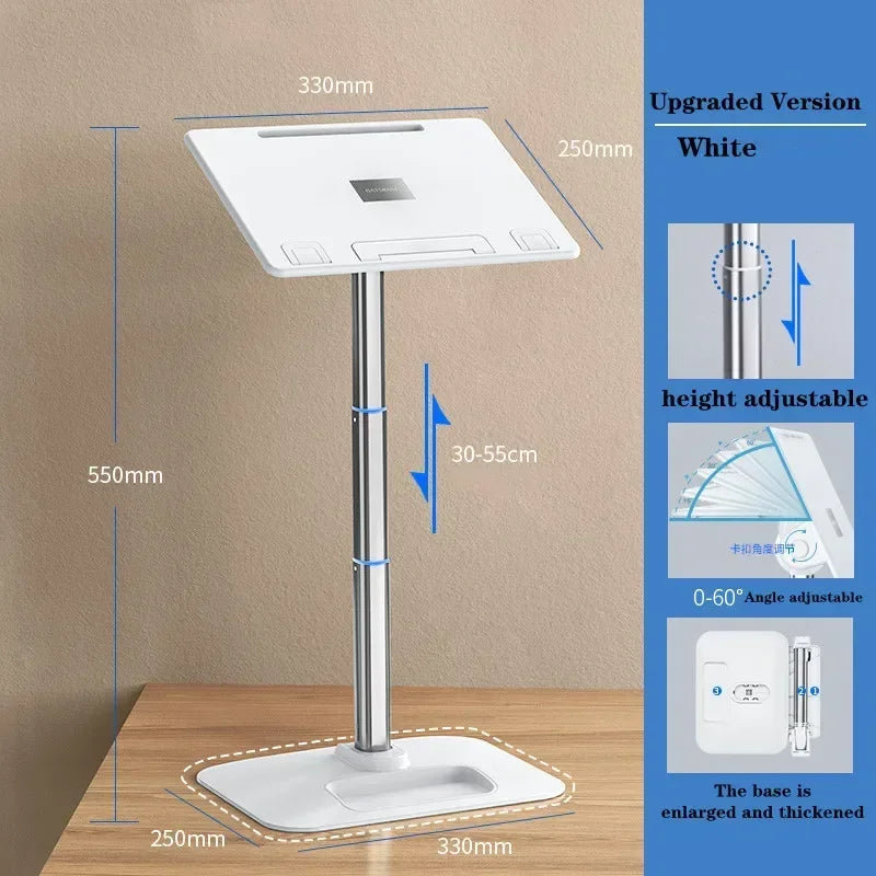 Eary Portable Laptop Stand for Desk Adjustable Height Table Desk