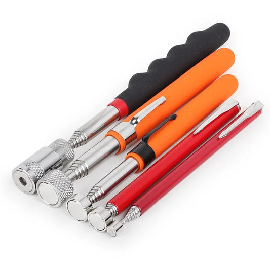 Mini Portable Telescopic Magnetic Pen Handy Tool with Light