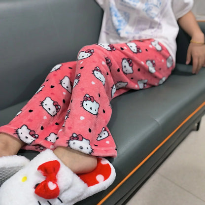 Thicken Hello Kitty Pajama Pants