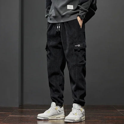 Spring Autumn New Style Elastic Waist Casual Pants for Men