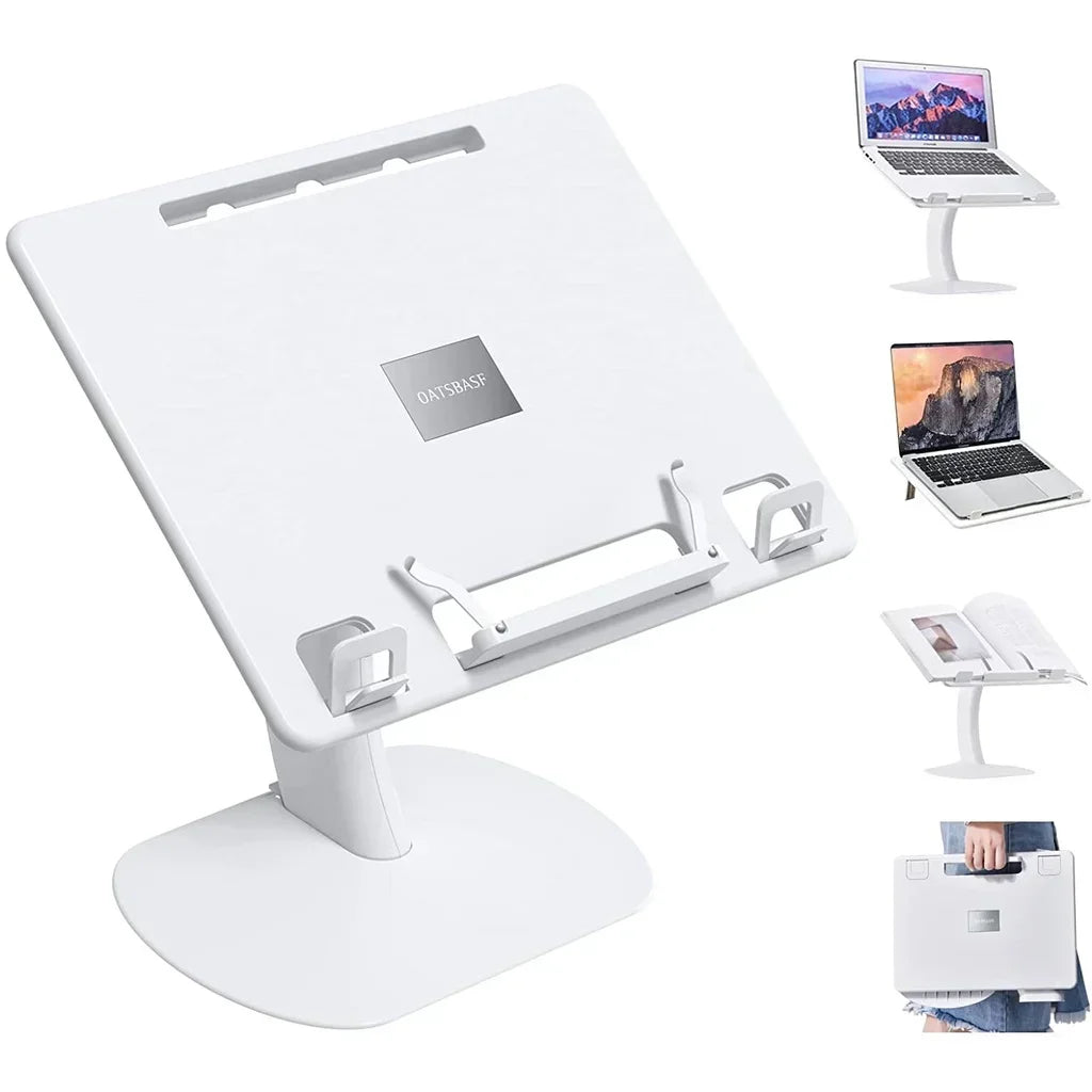 Eary Portable Laptop Stand for Desk Adjustable Height Table Desk