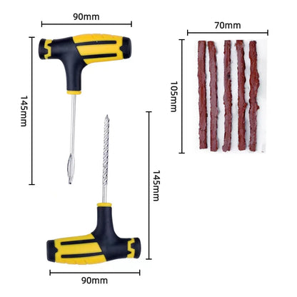 Car Tire Repair Tool Set