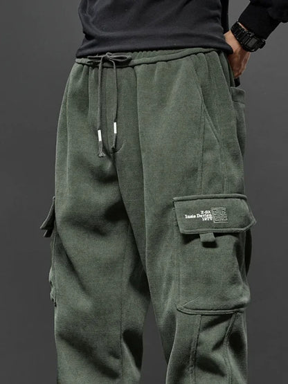 Spring Autumn New Style Elastic Waist Casual Pants for Men