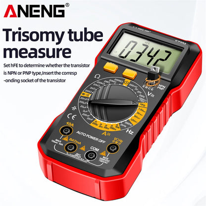 ANENG SZ304 Multifunction Digital Multimete True RMS Handheld High Precision Tester NCV AC/DC Votage Current Resistance Ohm Tool