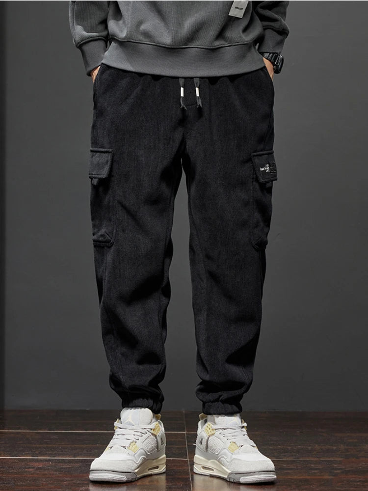 Spring Autumn New Style Elastic Waist Casual Pants for Men