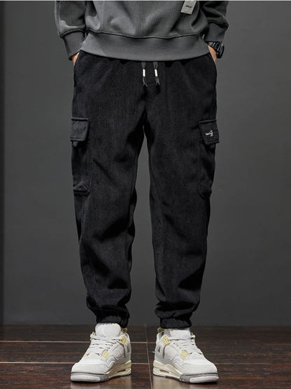 Spring Autumn New Style Elastic Waist Casual Pants for Men