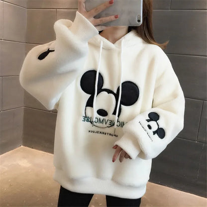 Disney Cute Mickey Minnie Mouse Hoodies