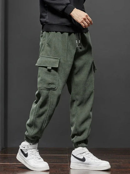 Spring Autumn New Style Elastic Waist Casual Pants for Men